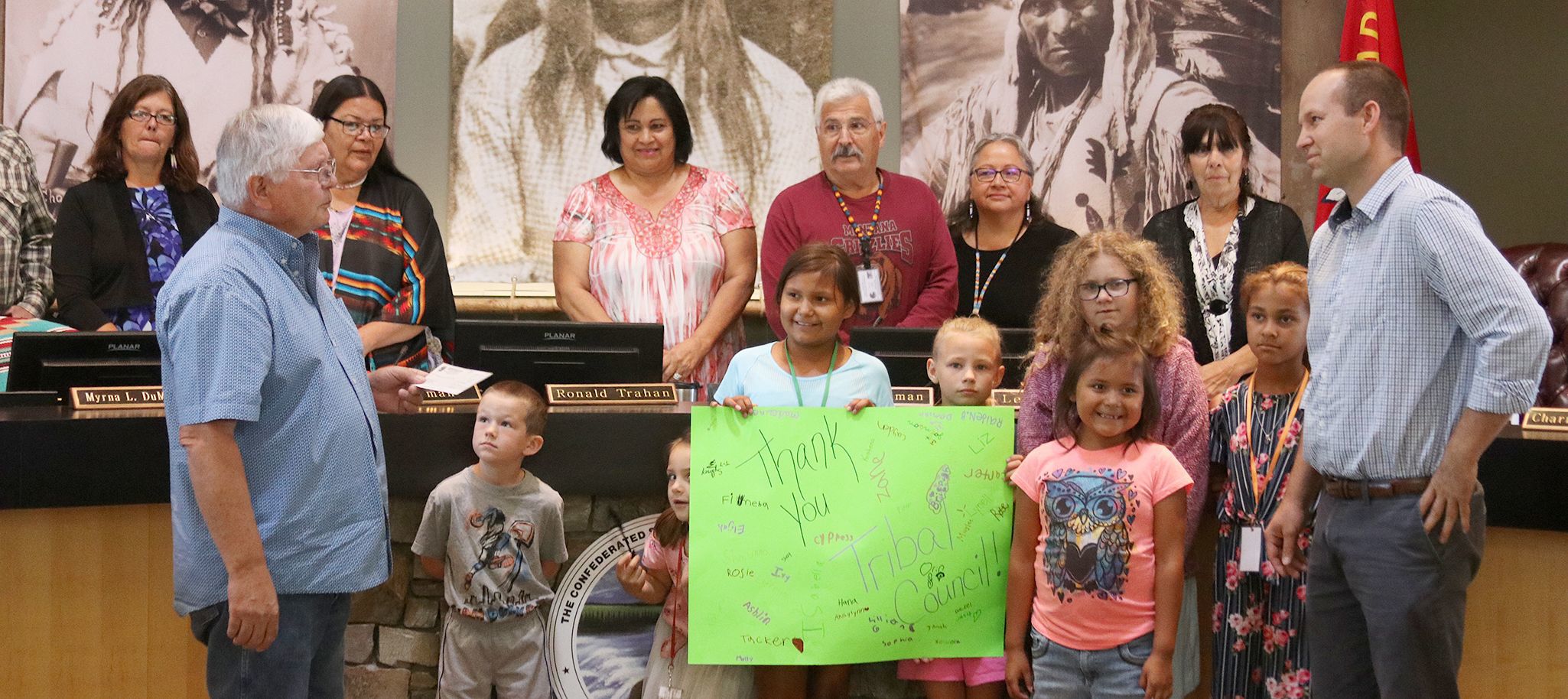 Tribal Council Chairman Ronald Trahan